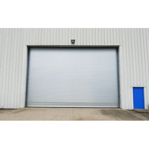 Industrial Rolling Shutter - Color: Silver