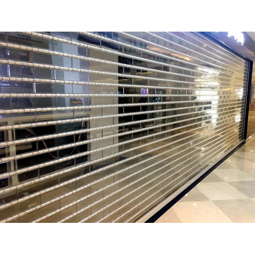 Transparent Rolling Shutter - Color: White