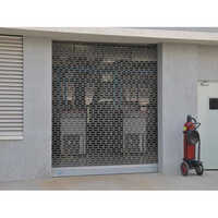 Motorized Grill Rolling Shutter