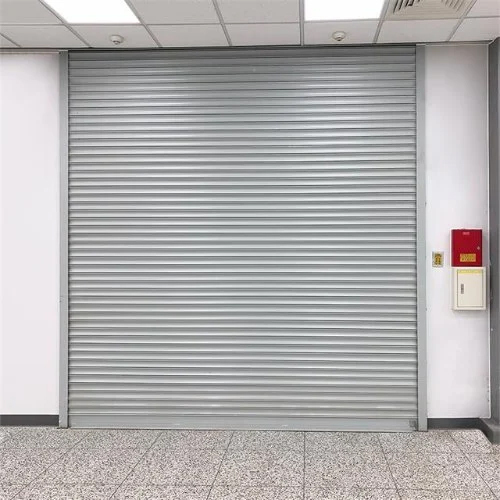Silver Wicket Gate Rolling Shutter - Color: Grey