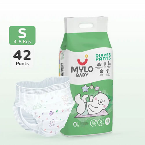 Baby Diaper 4-8 Kg - Color: White