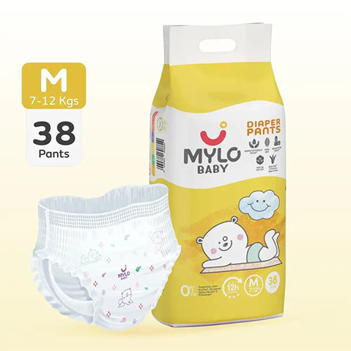 Baby Diaper 7-12 Kg - Color: White