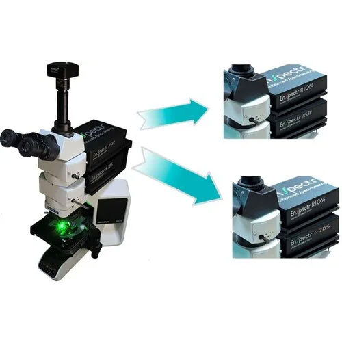 Dual Laser Raman Spectrometer - Color: White And Black