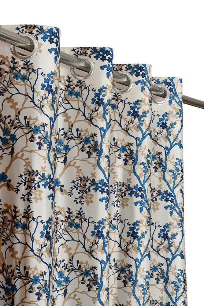 9X4 Feet Digital Print Curtains Fabric - Color: Various Available