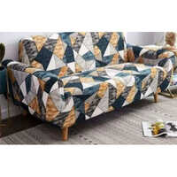 Sofa Cover With Elastic Sofa Couch Slipcover 5 Seater - Material: 100% Cotton