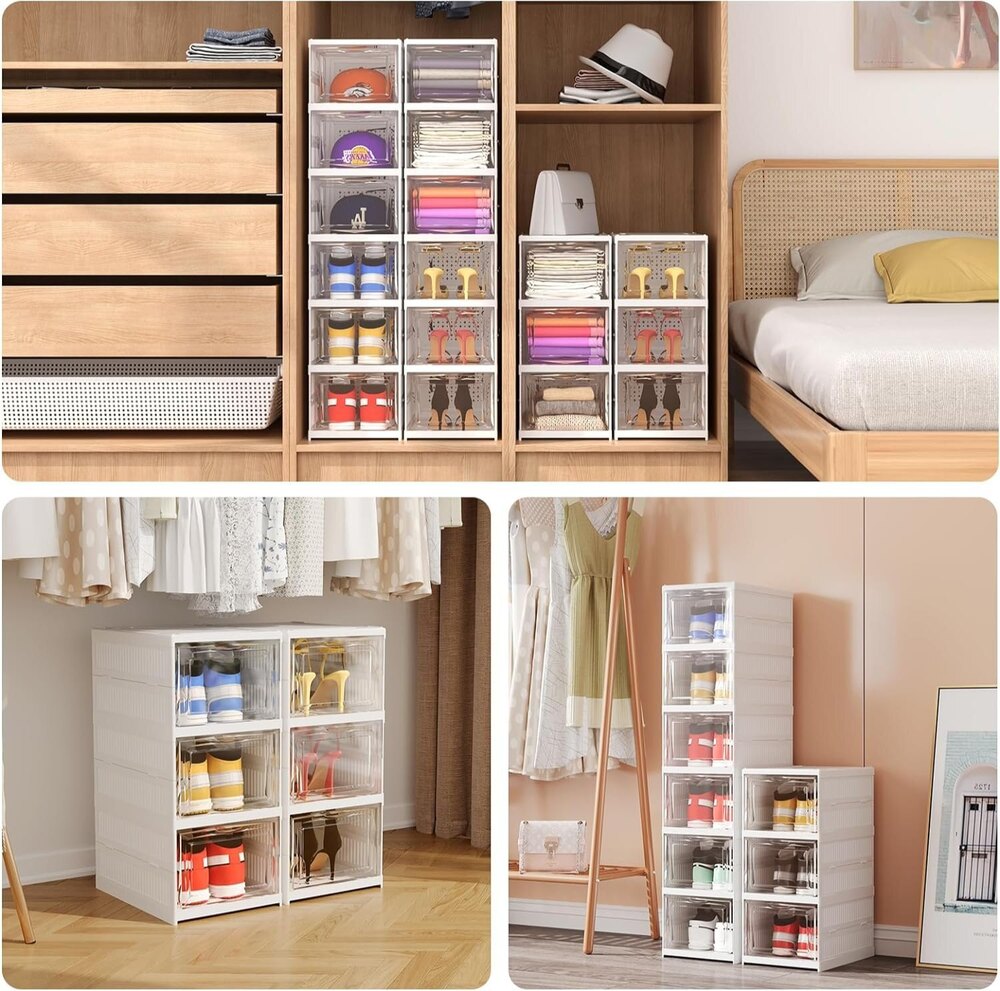 FOLDABE SHOE BOX - 4 LAYER