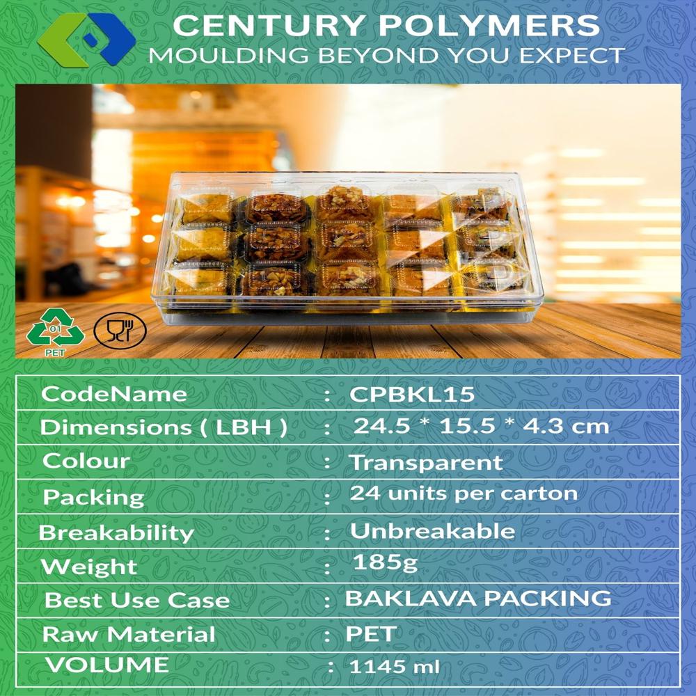 15 Cavity Big for Baklava (CPBKL15)