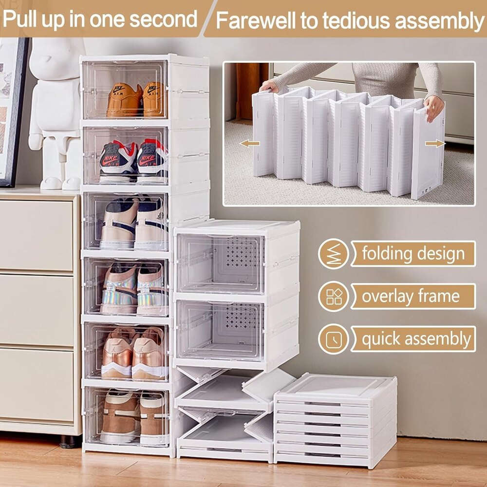FOLDABE SHOE BOX - 3 LAYER