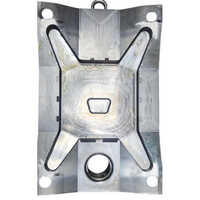 Base Tray Aluminium Pressure Die Casting Mould - Color: Silver