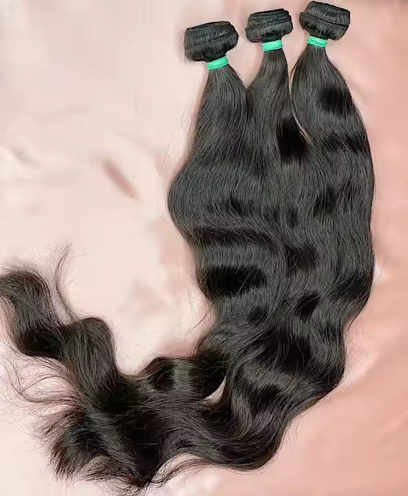 100% Cuticle Aligned Temple Remy  Genius Weft Hair Extensions Available in Wholesale Price