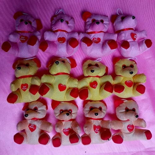 7Cm Small Teddy Bear Set - Age Group: 3 Year Plus