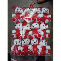 Red Mini Teddy Bears - Age Group: 3 Year Plus
