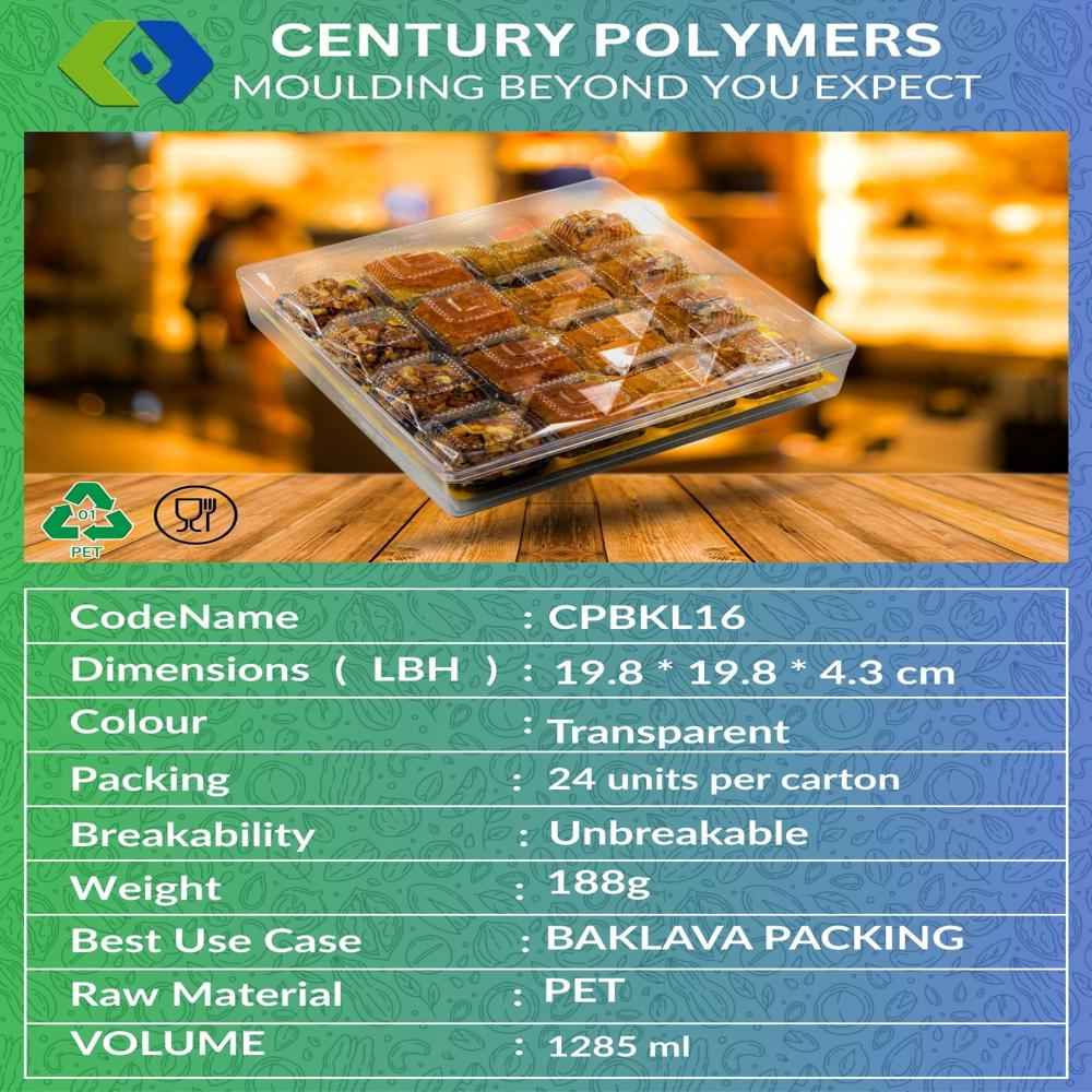 16 Cavity Big for Baklava (CPBKL16)