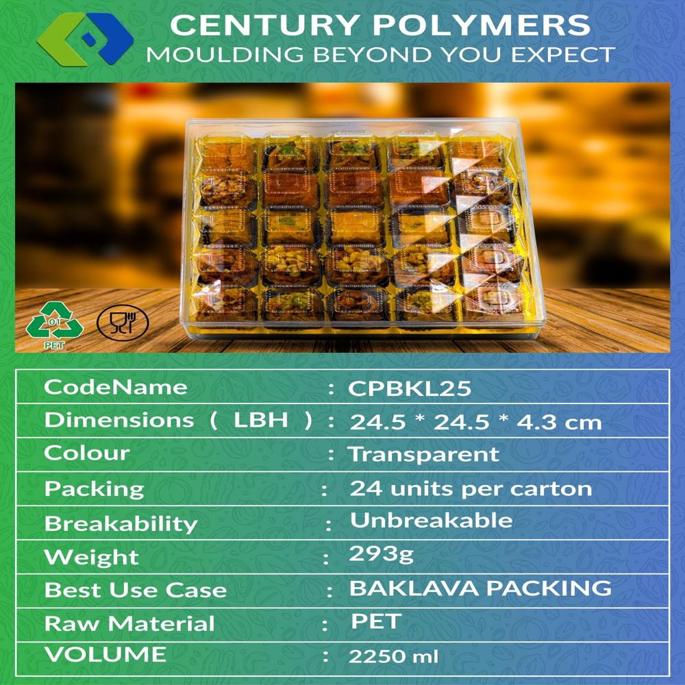 25 Cavity Big For Baklava (CPBKL25)