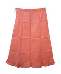 Women's Cotton Inskirt Saree Teal Petticoats Cotton Blend Petticoat