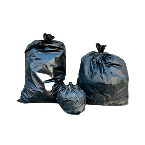 Black Biohazard Garbage Bag - Size: Capacity-60 Liter