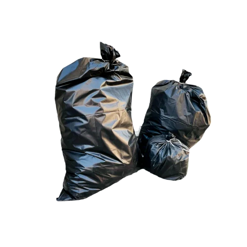 17X19 Inch Black Garbage Bags - Thickness: Various Millimeter (Mm)