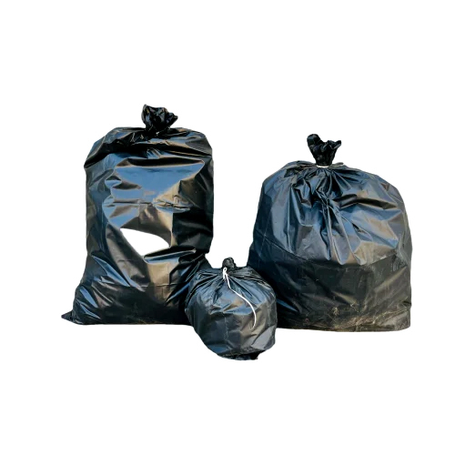 Black Bio Disposable Garbage Bag - Size: Capacity-50 Liter