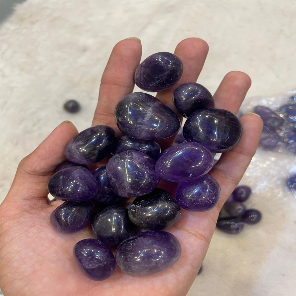Amethyst Tumble Crystals - Features: Good Quality