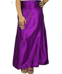 Women Designer Satin Petticoat - Luxurious Satin Fabric, Elegant Fit , Express Shipping 24-48 Hrs Processing, Hassle Free Return Or Exchange
