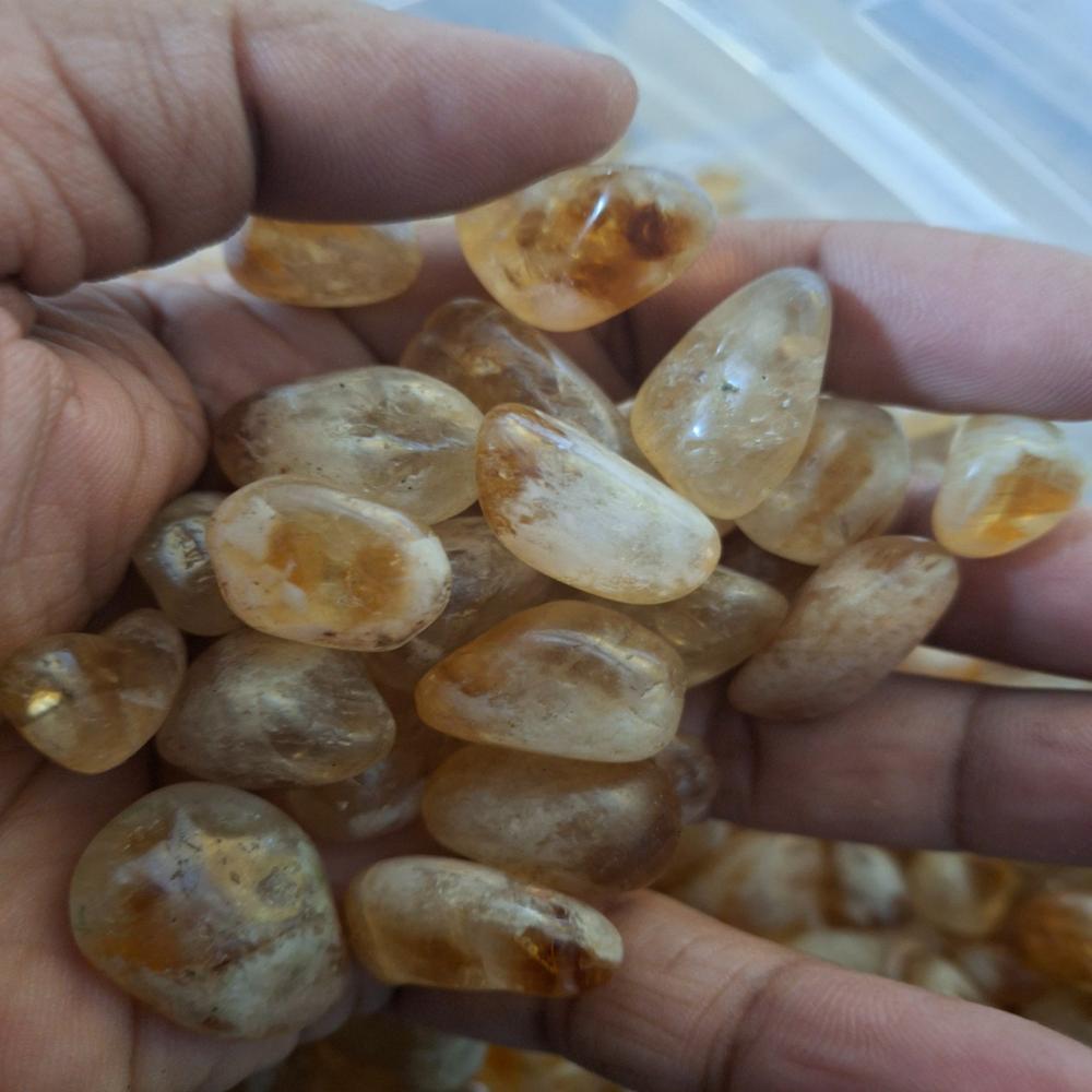 Citrine Tumble stone sunehla tumble stone