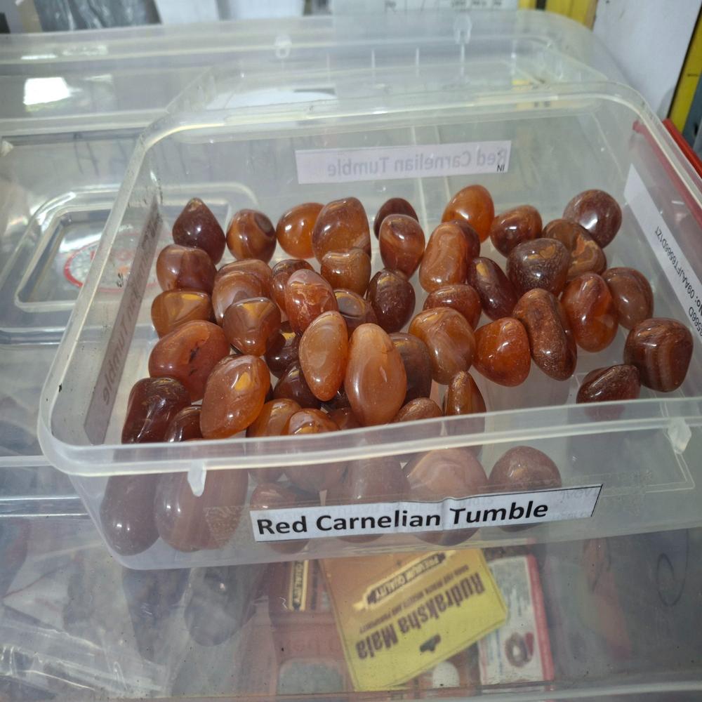 Red Carnelian Tumbled Stone