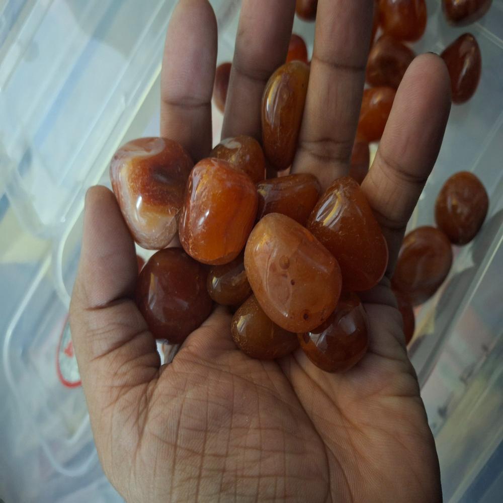 Red Carnelian Tumbled Stone