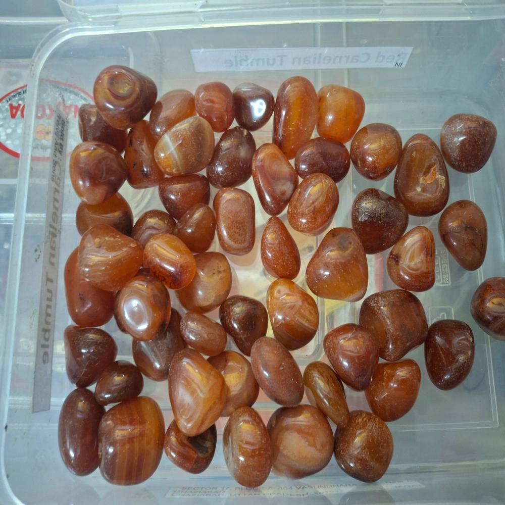Red Carnelian Tumbled Stone