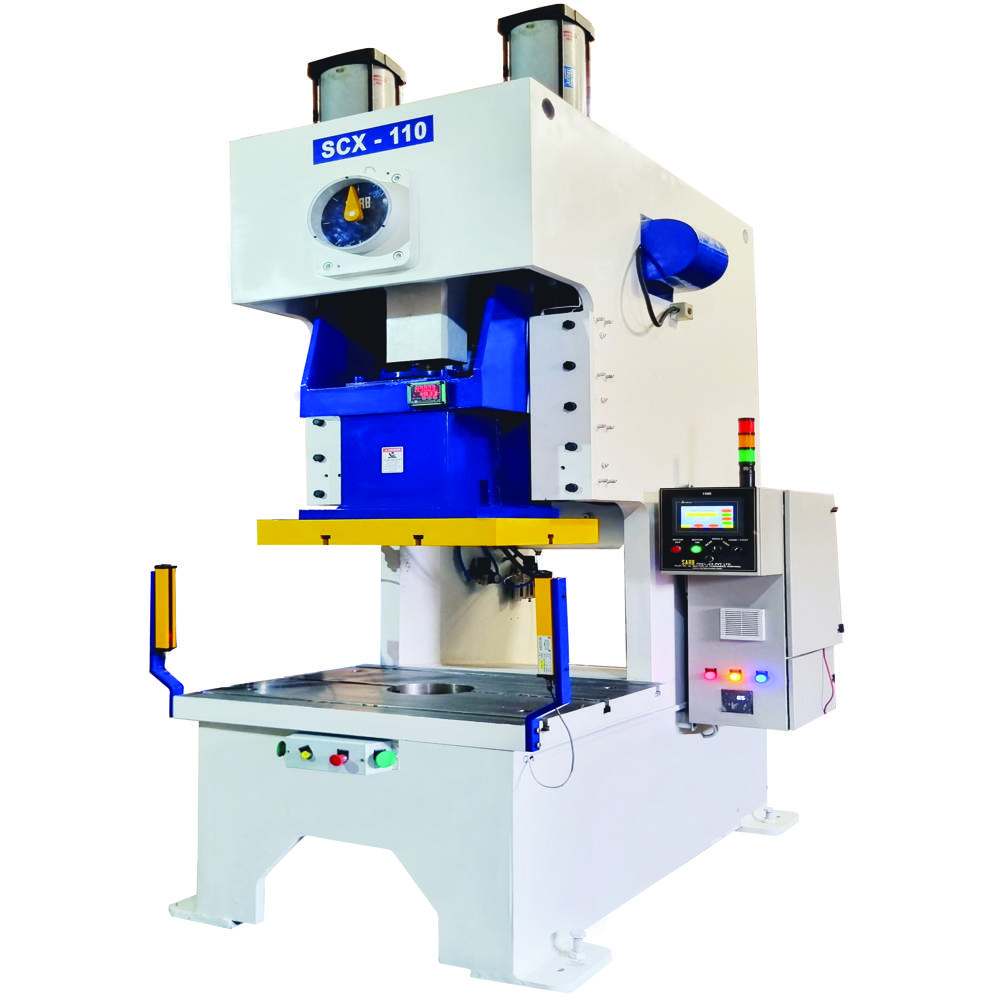 Cross Shaft Single Point Press - Color: Blue