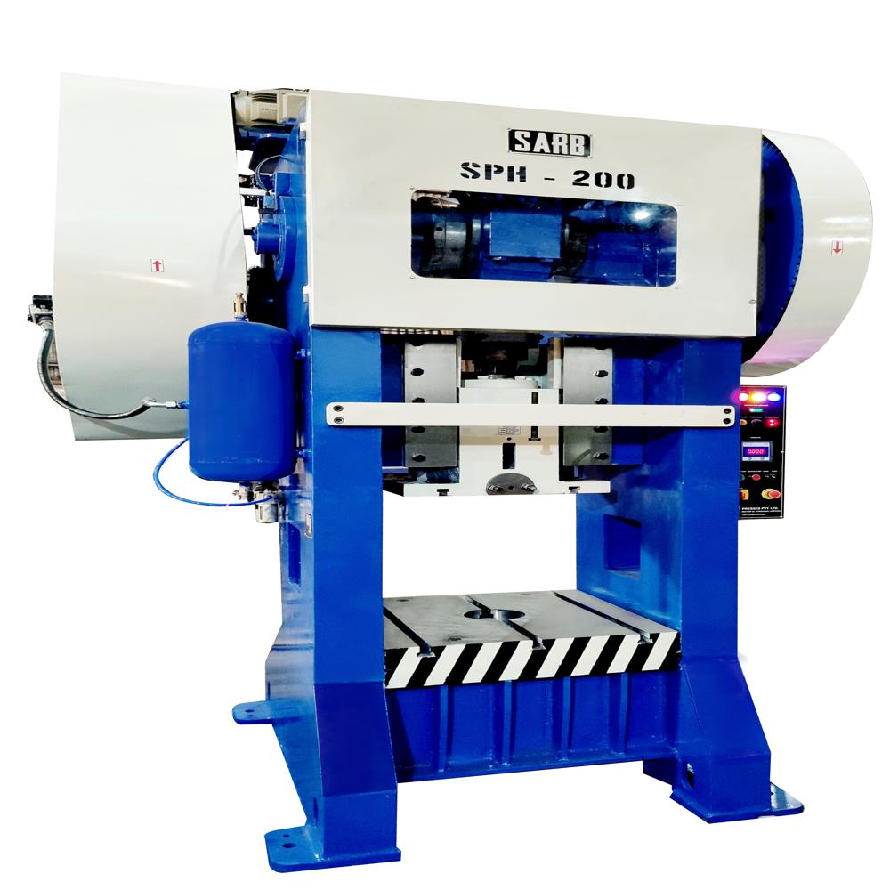 H Frame Press Pillar Type Pneumatic Clutch - Color: Blue