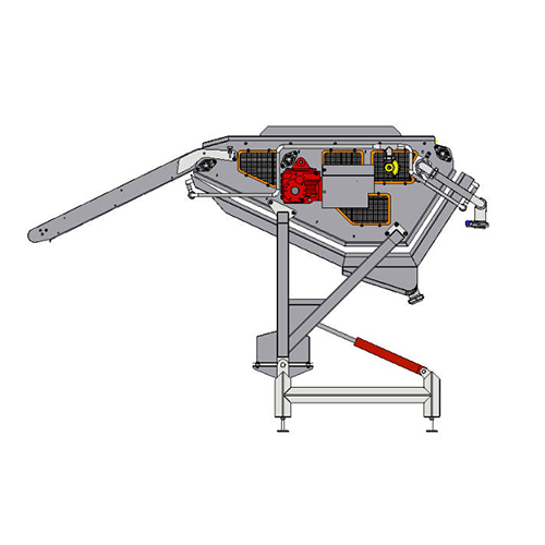 Fryer infeed conveyor
