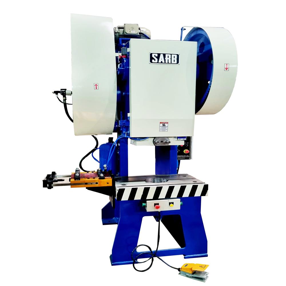 C Frame Mechanical Press With Pneumatic Clutch - Material: Mild Steel
