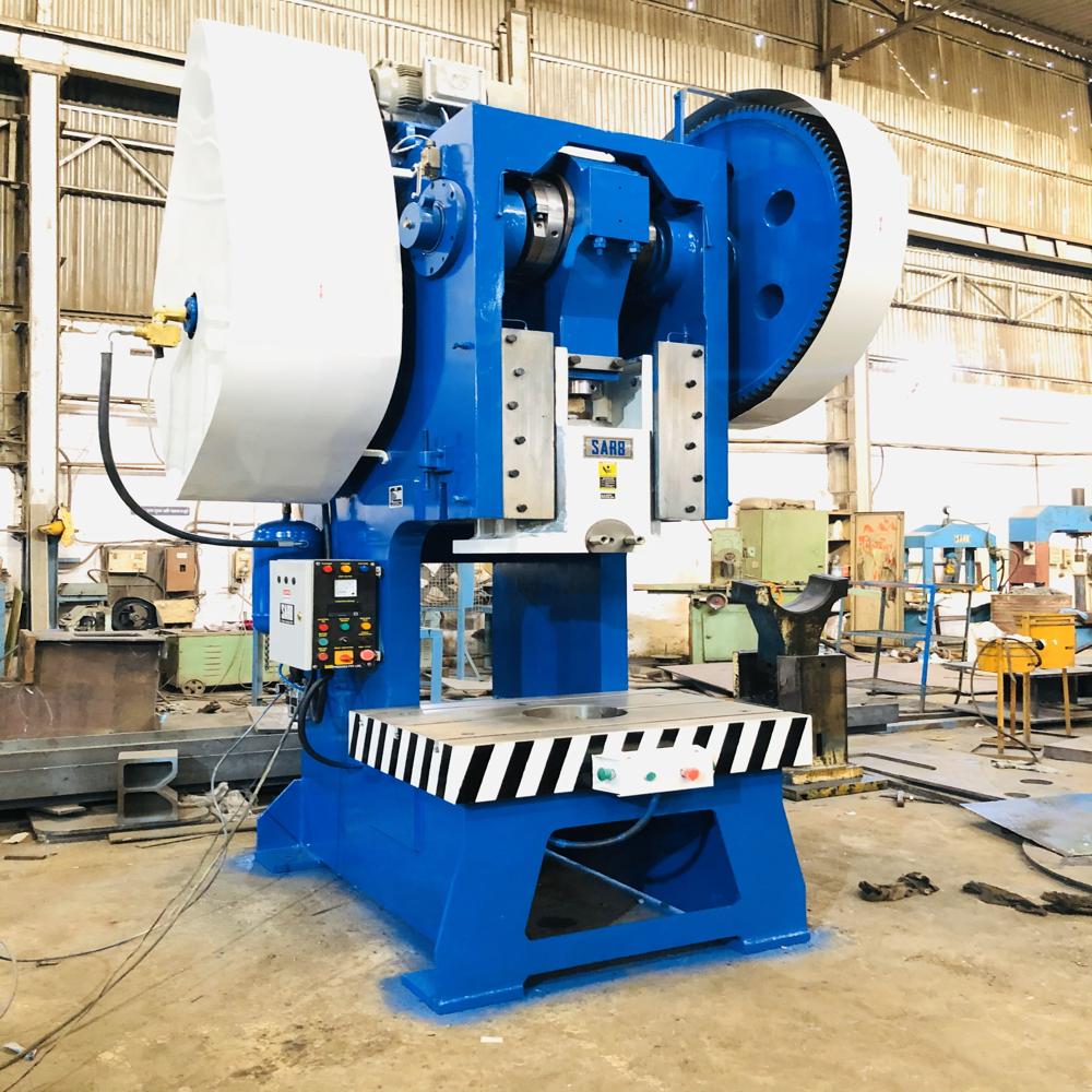 C Frame Mechanical Press With Pneumatic Clutch - Material: Mild Steel