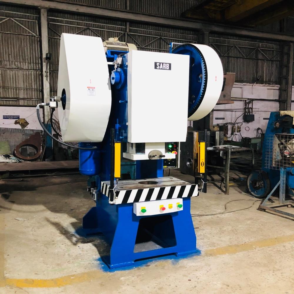 C Frame Mechanical Press With Pneumatic Clutch - Material: Mild Steel