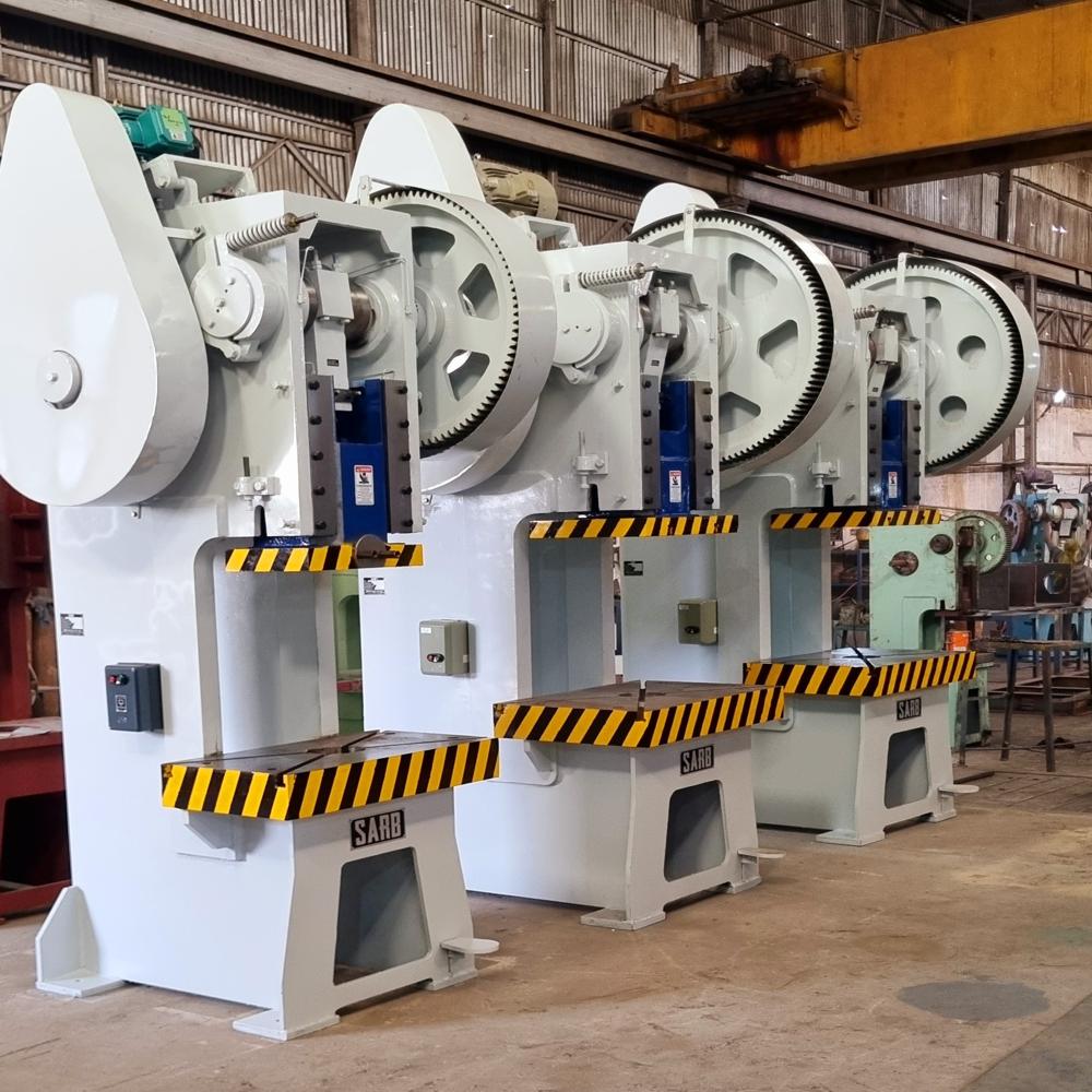 C Frame Mechanical Press With Rolling Key Clutch