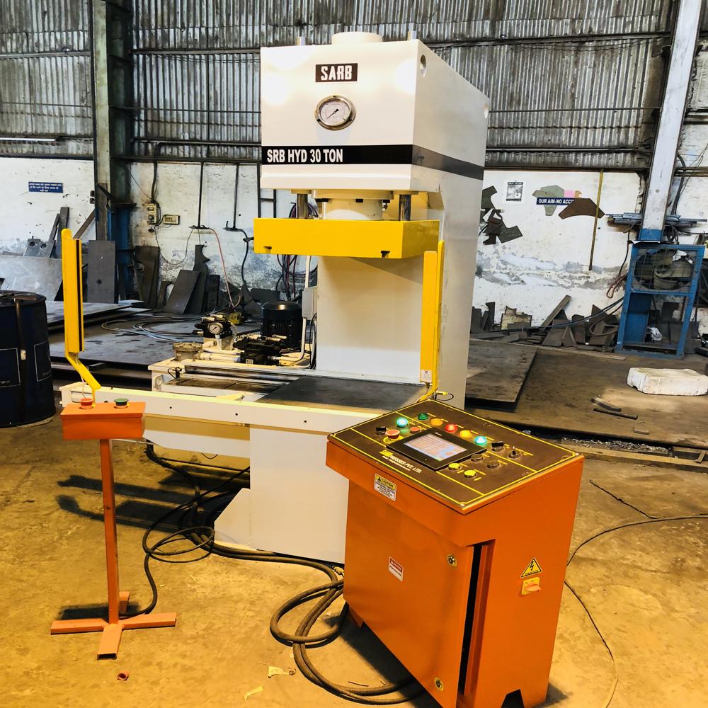 C Frame Hydraulic Press - Nominal Force: 10a 6300 Tons