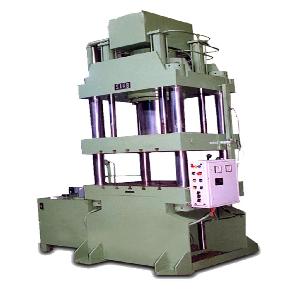 Srb Hyd 300 4 Pillar Deep Draw Hydraulic Press - Nominal Force: 10a 6300 Tons