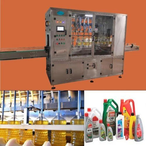 Automatic Edible Oil Filling Machine - Capacity: 5 Ltr/Hr