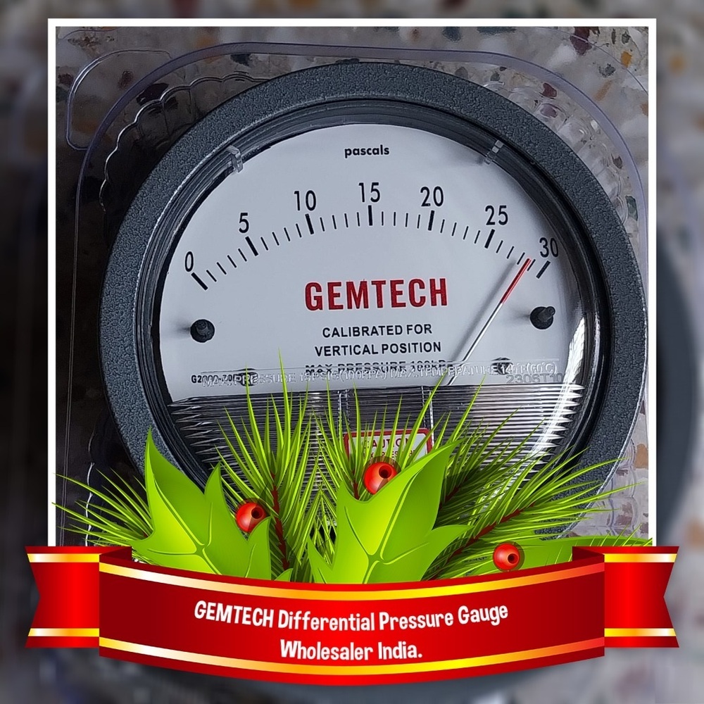 GEMTECH Differential Pressure Gauge Supplier From Shimoga Karnataka
