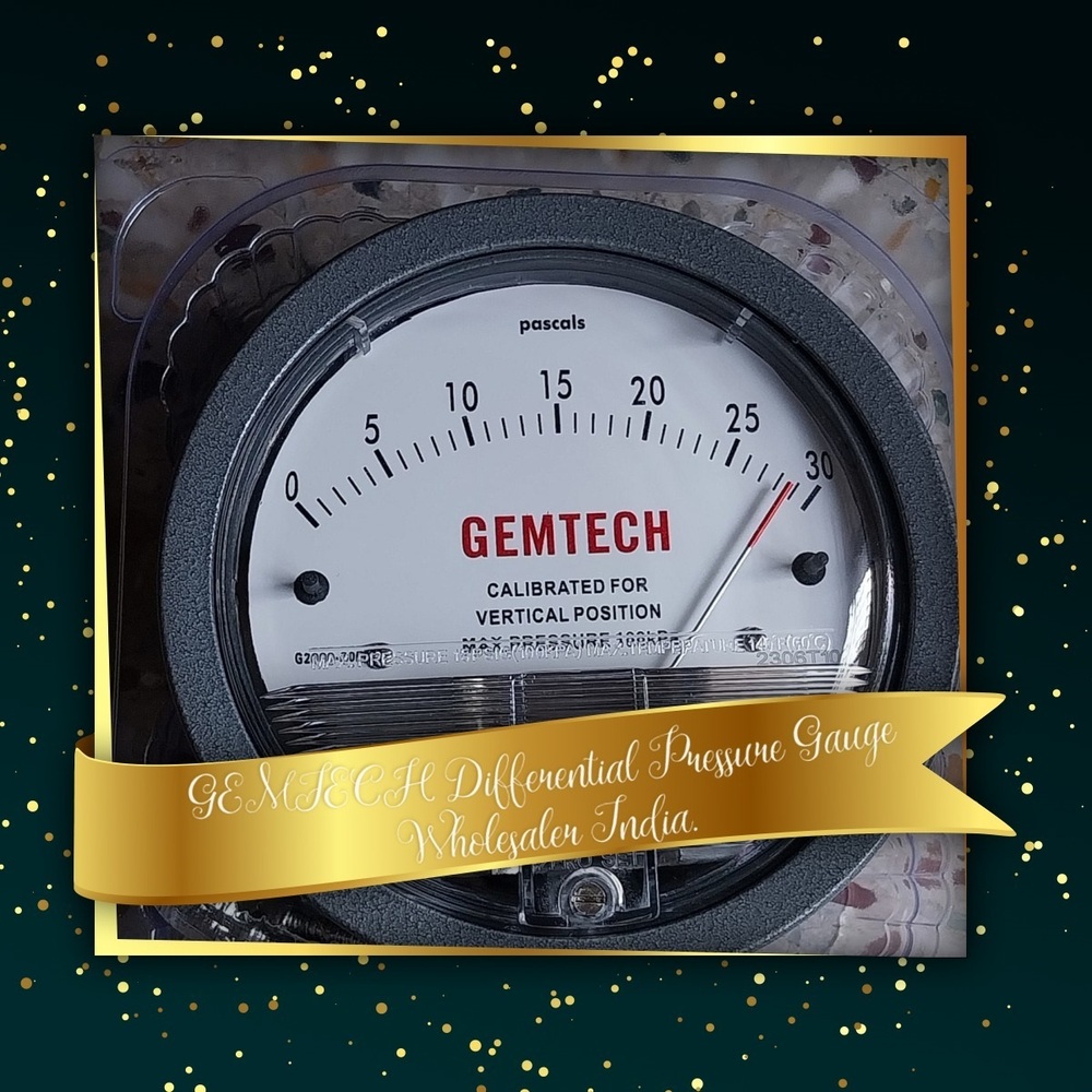 GEMTECH Differential Pressure Gauge Supplier From Shimoga Karnataka