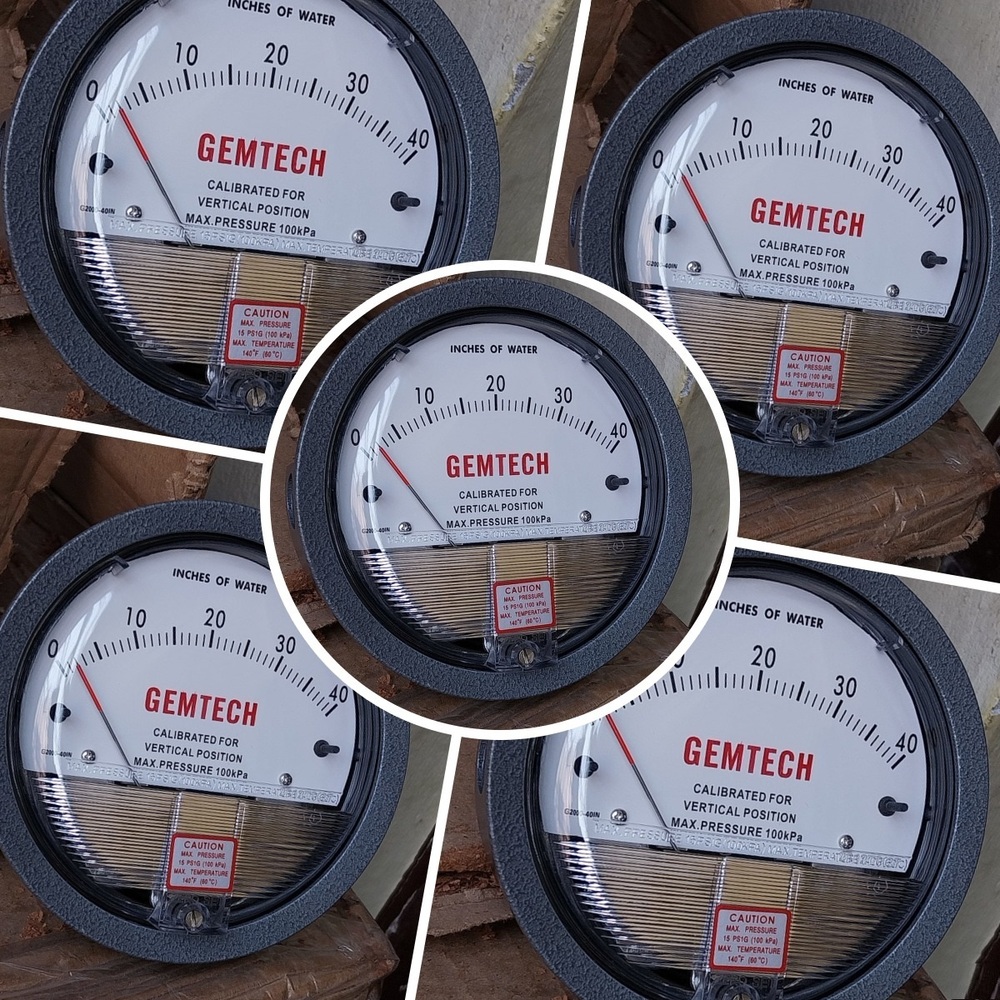 GEMTECH Differential Pressure Gauge Wholesaler From Guwahati Assam