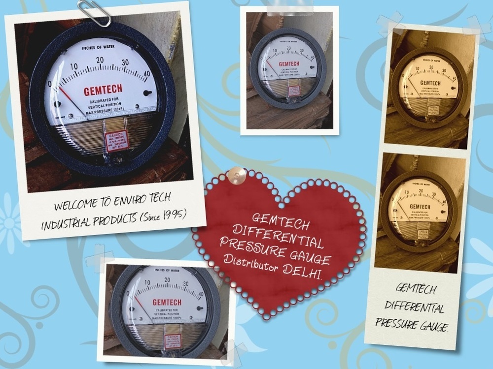 GEMTECH Differential Pressure Gauge Wholesaler From Guwahati Assam