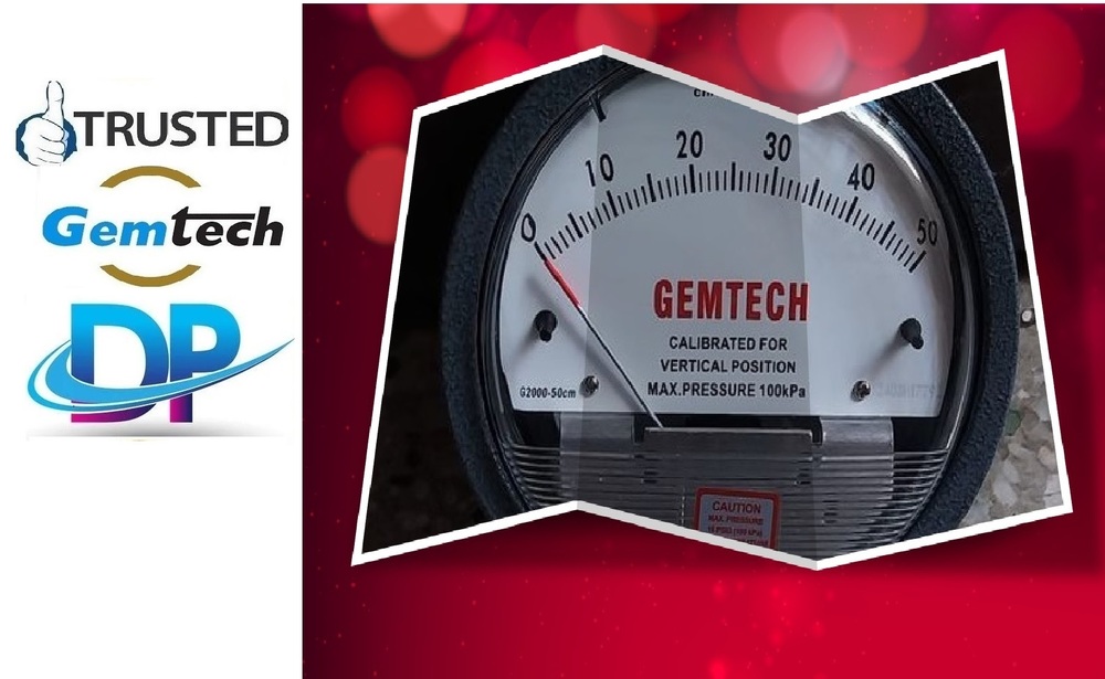 GEMTECH Differential Pressure Gauges Distributors India by Baramati (MH)