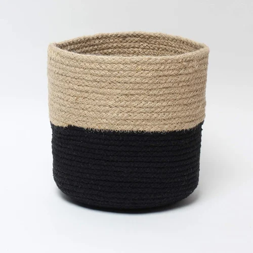 Braided Jute Basket