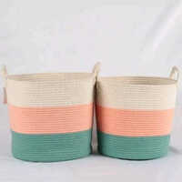 Handmade Jute Storage Basket