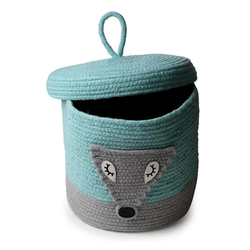 Decorative Basket For Gifting - Color: Sky Blue