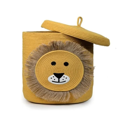 Decorative Jute Basket - Color: Brown