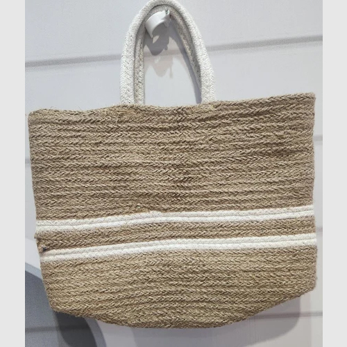 Jute Handmade Bag - Color: Brown