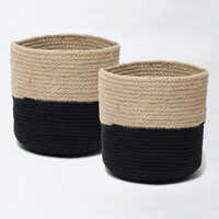 Laundry Jute Storage Basket