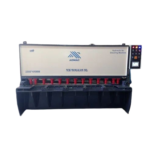 NC Hydraulic Shearing Machine - Mild Steel, 3000 mm Cutting Size, 3000 mm Dimensions, Grey Color | Semi-Automatic, 6 mm Cutting Thickness, Frequency Speed Control, 2-Year Warranty